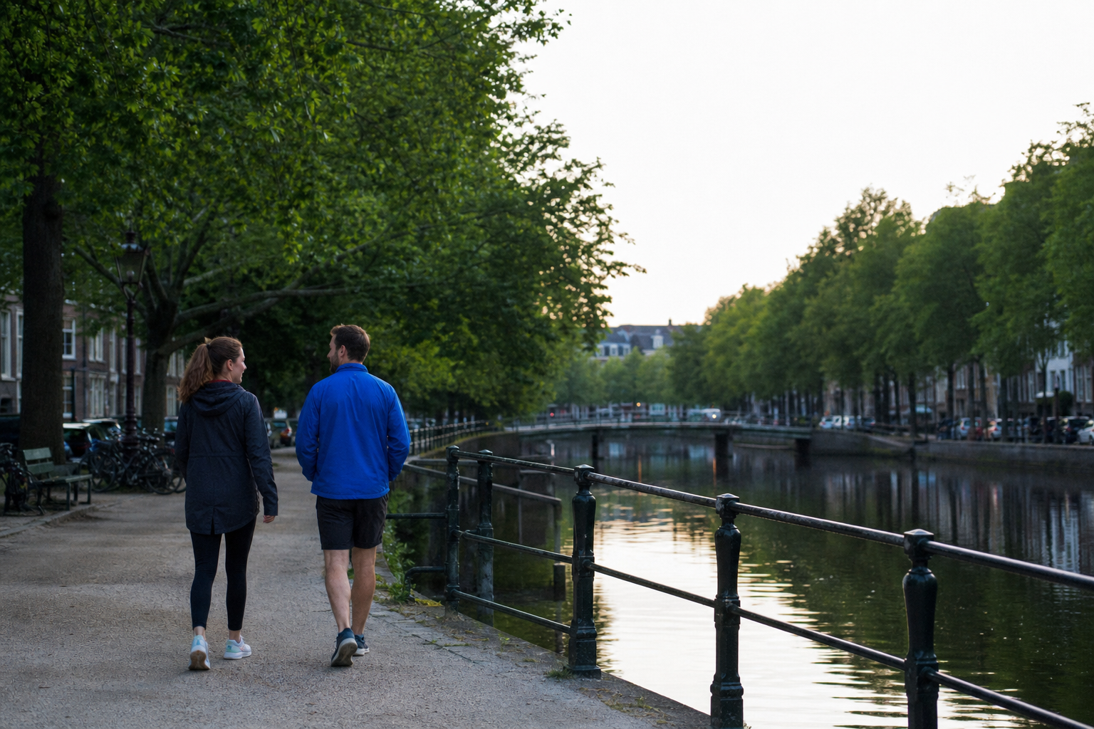 Praktisch beeld bij een wandeling opbouwen na een drukke periode