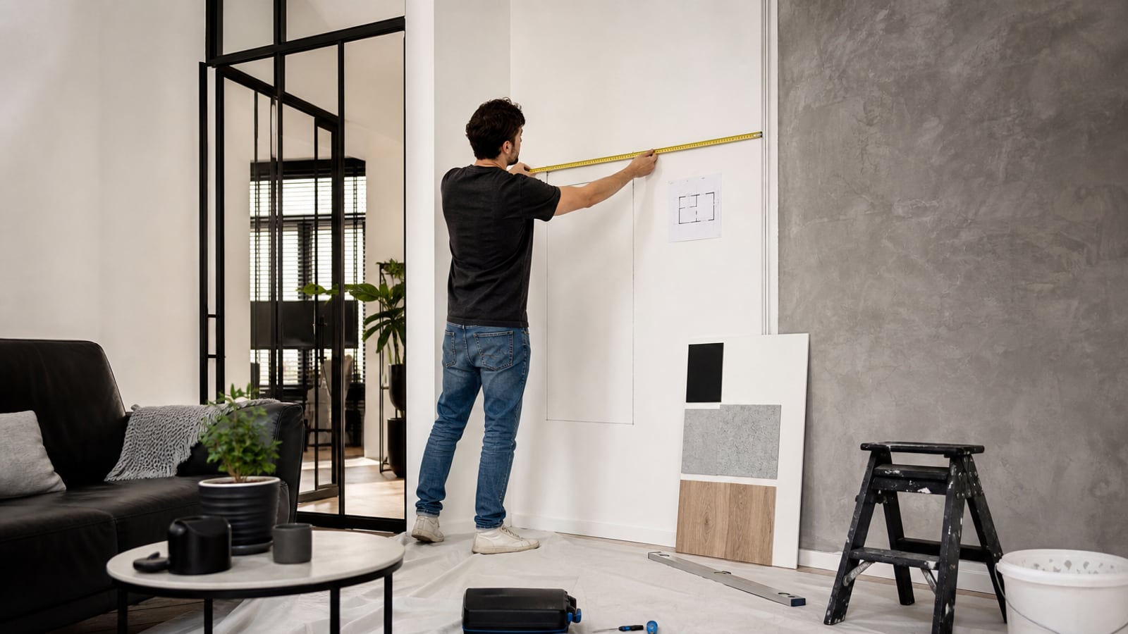 Een woonkamer rustiger maken met verlichting